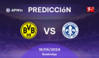 Predicciones Borussia Dortmund vs Darmstadt 98