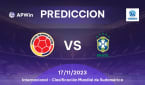 Predicciones Colombia vs Brasil