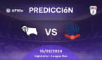 Predicciones Derby County vs Bolton Wanderers