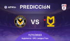 Predicciones Newport County vs Milton Keynes Dons