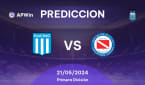 Predicciones Racing Club vs Argentinos Juniors: 20/05/2024 - Argentina Primera División