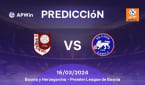 Predicciones Sarajevo vs GOŠK Gabela