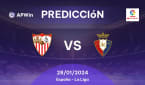 Predicciones Sevilla FC vs CA Osasuna