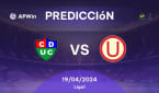 Predicciones Unión Comercio vs Universitario