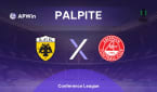 AEK Atenas x Aberdeen | Palpite | Conference League | 23/10