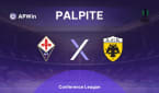 Fiorentina x AEK Atenas | Palpite | Conference League | 27/11
