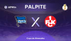 Hertha Berlin x Kaiserslautern | Palpite | Copa da Alemanha | 02/12