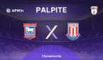 Ipswich Town x Stoke City | Palpite | Championship | 10/12