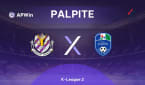 Jeonnam Dragons x Cheonan City | Palpite | K-League 2 | 05/10