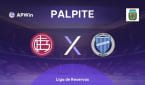 Lanús Res. x Godoy Cruz Res. | Palpite | Liga de Reservas | 08/10