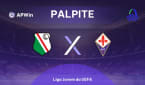 Legia Warszawa Sub-19 x Fiorentina Sub-20 | Palpite | Liga Jovem da UEFA | 22/10