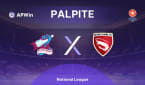 Scunthorpe United x Morecambe | Palpite | National League | 07/10