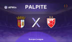 Braga x Estrela Vermelha | Palpite | Europa League | 23/10