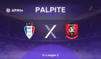 Suwon Bluewings x Bucheon 1995 | Palpite | K-League 2 | 04/10