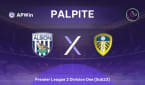West Bromwich Albion Sub-21 x Leeds United Sub-21 | Palpite | Premier League 2 Division One (Sub23) | 03/10