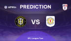 Harrogate Town vs Crewe Alexandra | Prediction | EFL League Two | 06/10