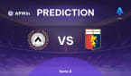 Udinese vs Genoa | Prediction | Serie A | 08/12