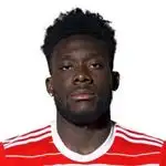 Alphonso Davies foto de rosto