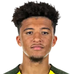 Jadon Sancho foto de rosto