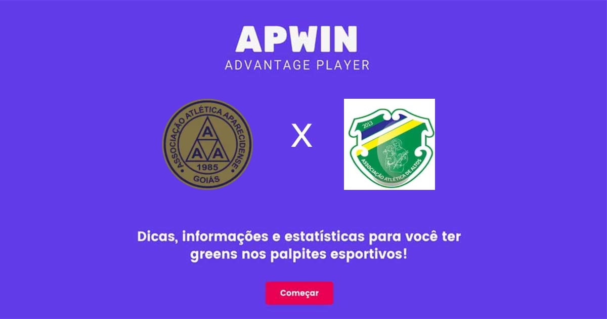 Aparecidense x Altos Estat&iacute;sticas | 29/05/2023 | APWin