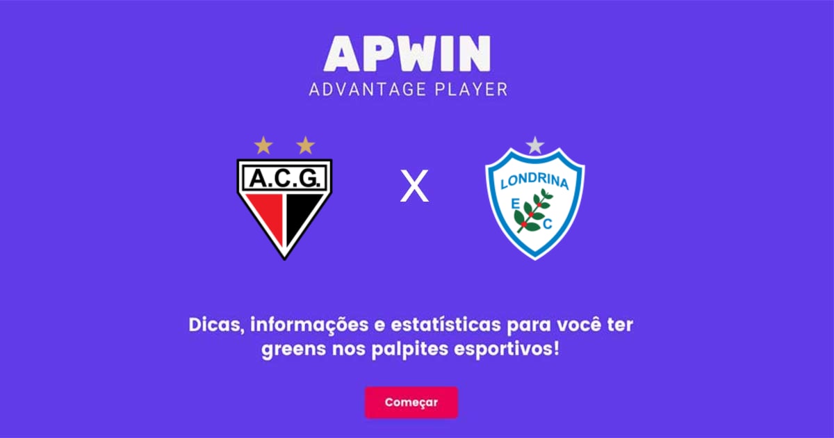 Atlético GO x Londrina Estatísticas | 08/05/2023 | APWin