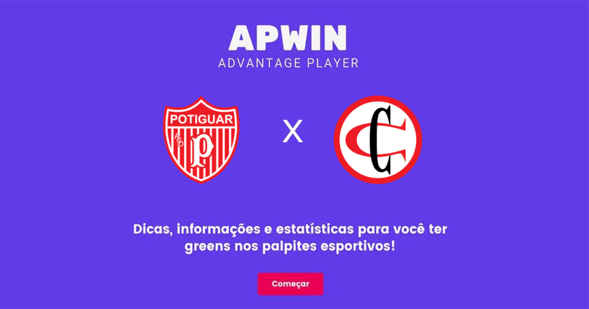 Potiguar Mossor&oacute; x Campinense Estat&iacute;sticas | 14/06/2023 | APWin