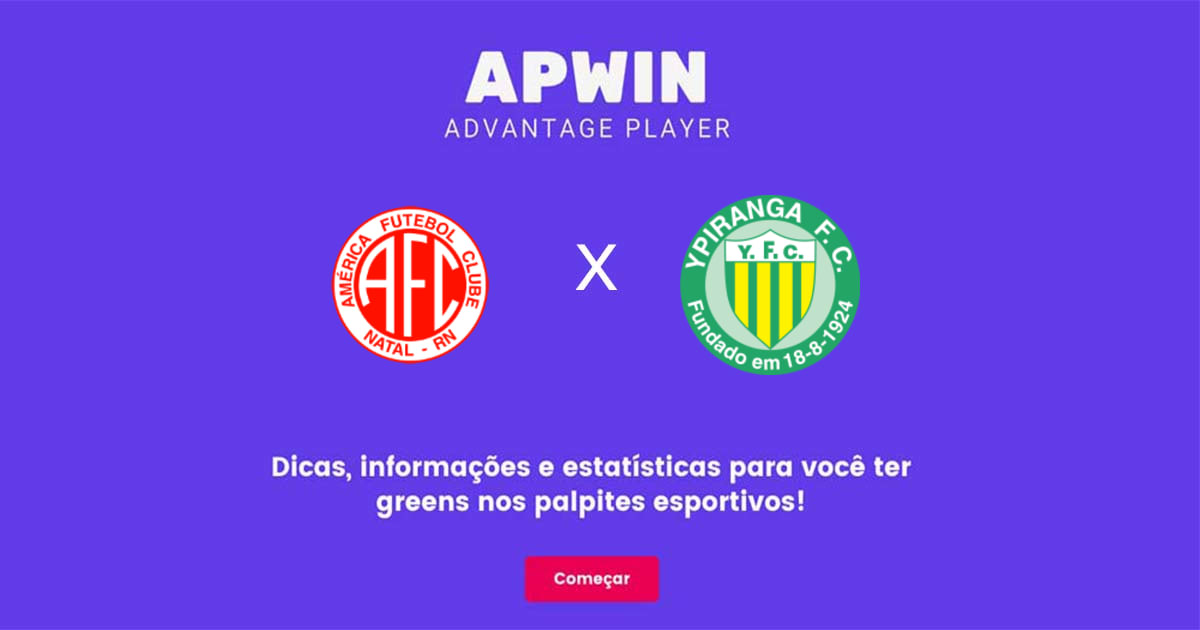 Am&eacute;rica RN x Ypiranga Erechim Estat&iacute;sticas | 01/05/2023 | APWin