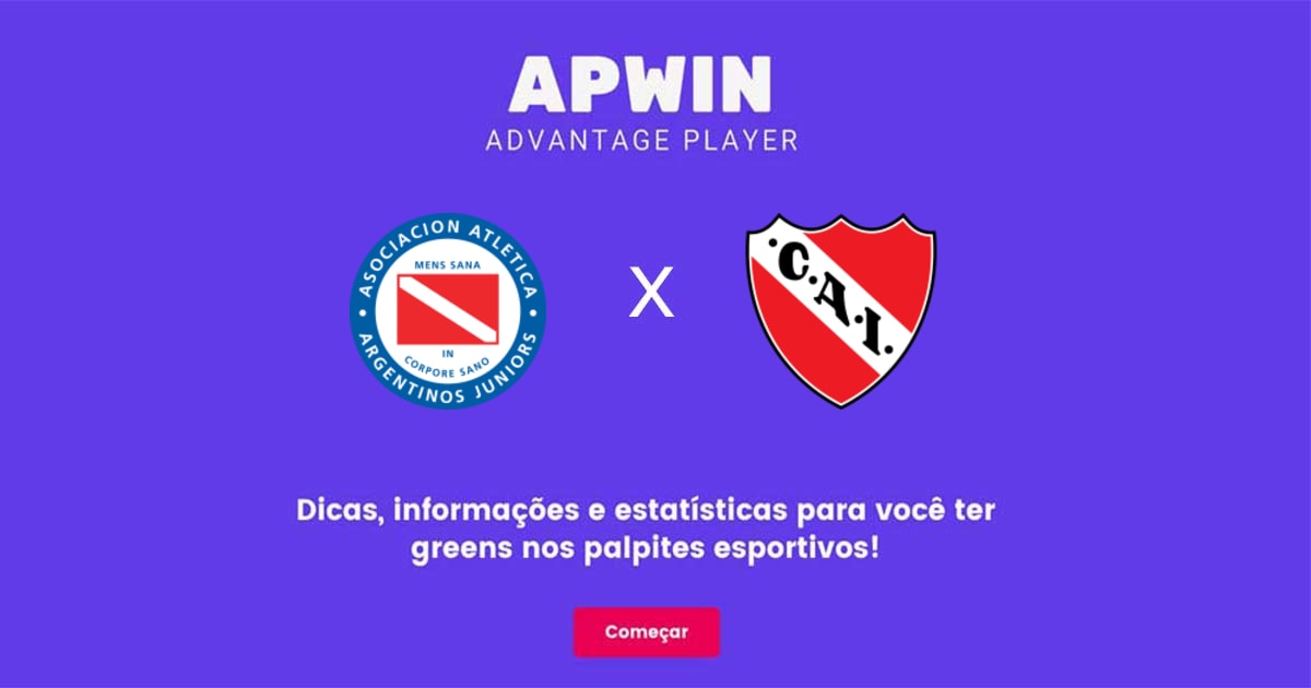 Argentinos Juniors x Independiente Estatísticas | 06/05/2023 | APWin