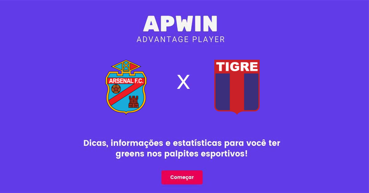 Arsenal de Sarand&iacute; x Tigre Estat&iacute;sticas | 18/03/2023 | APWin