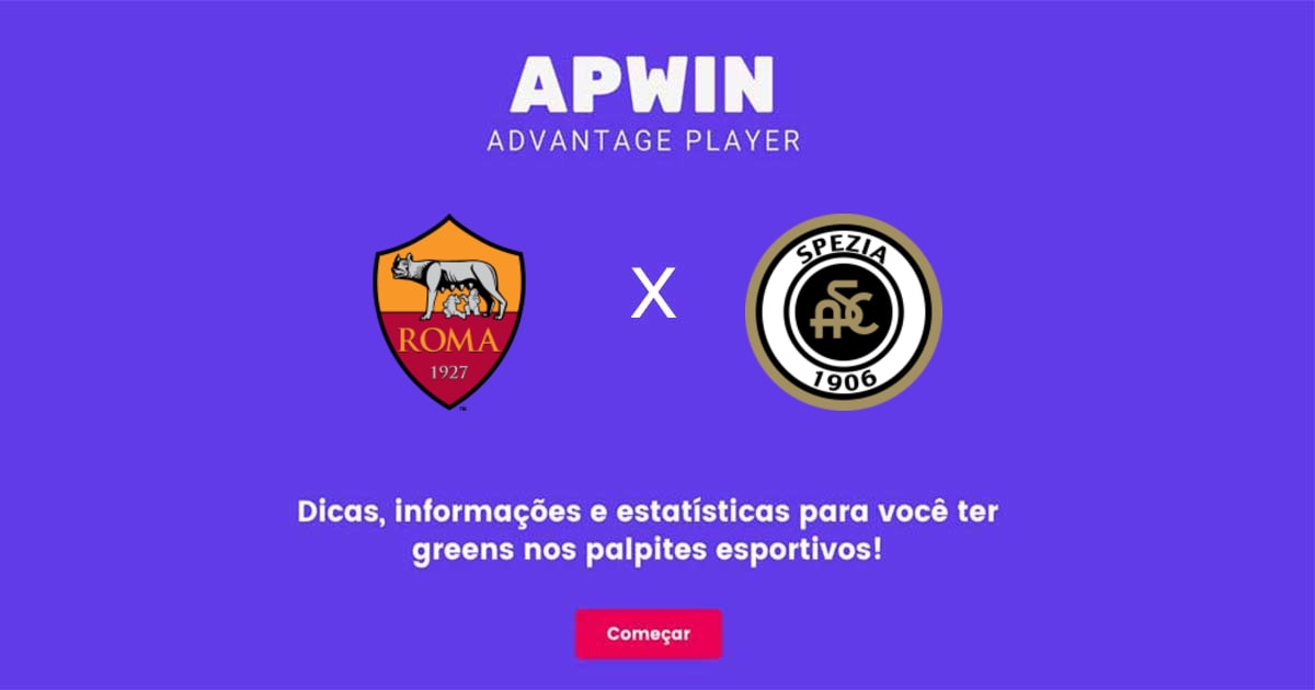 Roma x Spezia Estat&iacute;sticas | 04/06/2023 | APWin