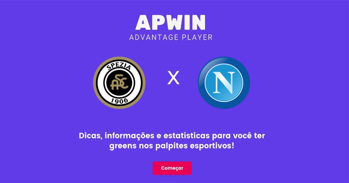 Spezia x Napoli Estat&iacute;sticas | 05/02/2023 | APWin