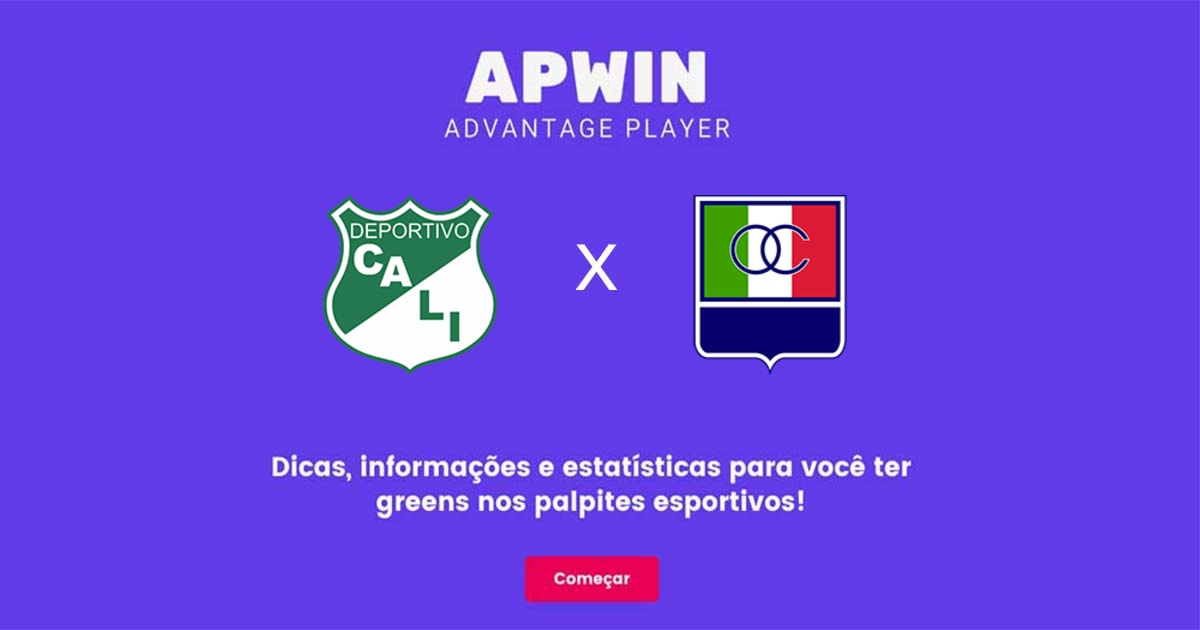 Deportivo Cali x Once Caldas Estat&iacute;sticas | 17/10/2022 | APWin