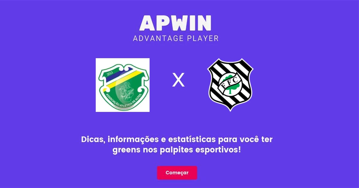 Altos x Figueirense Estat&iacute;sticas | 04/05/2023 | APWin