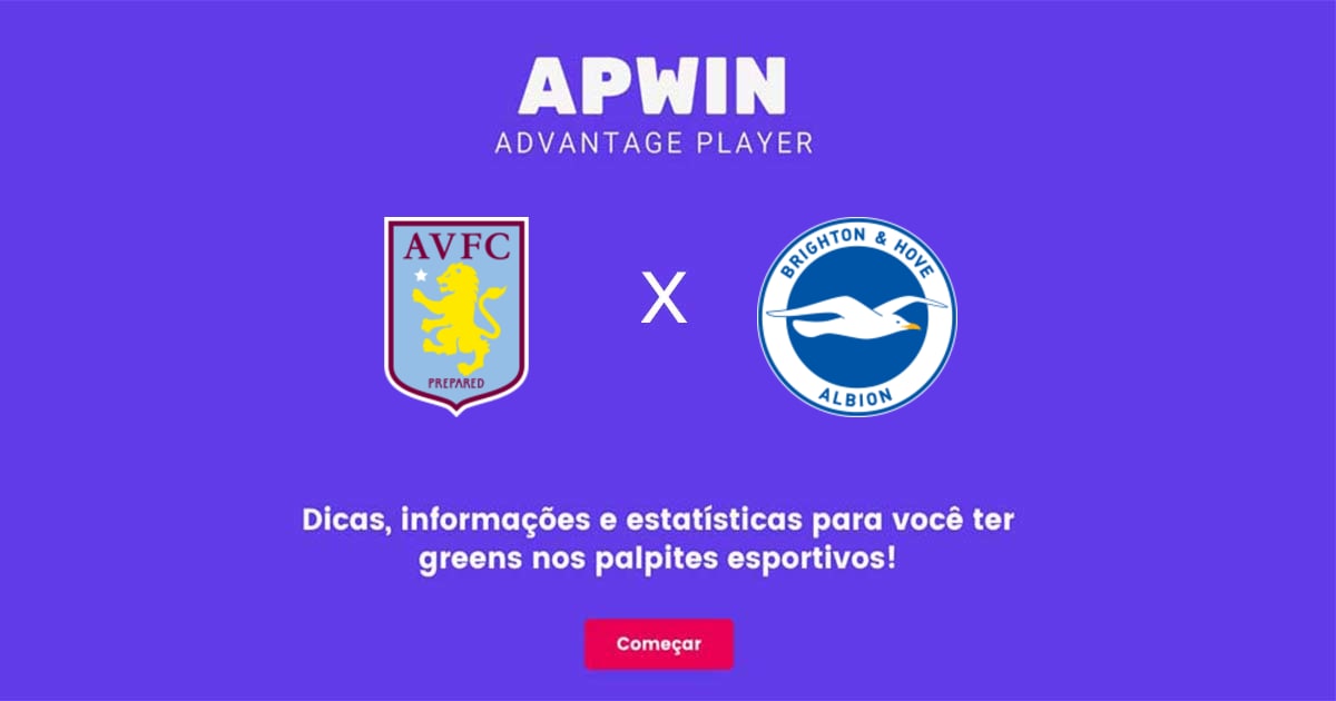 Aston Villa x Brighton & Hove Albion Estat&iacute;sticas | 28/05/2023 | APWin