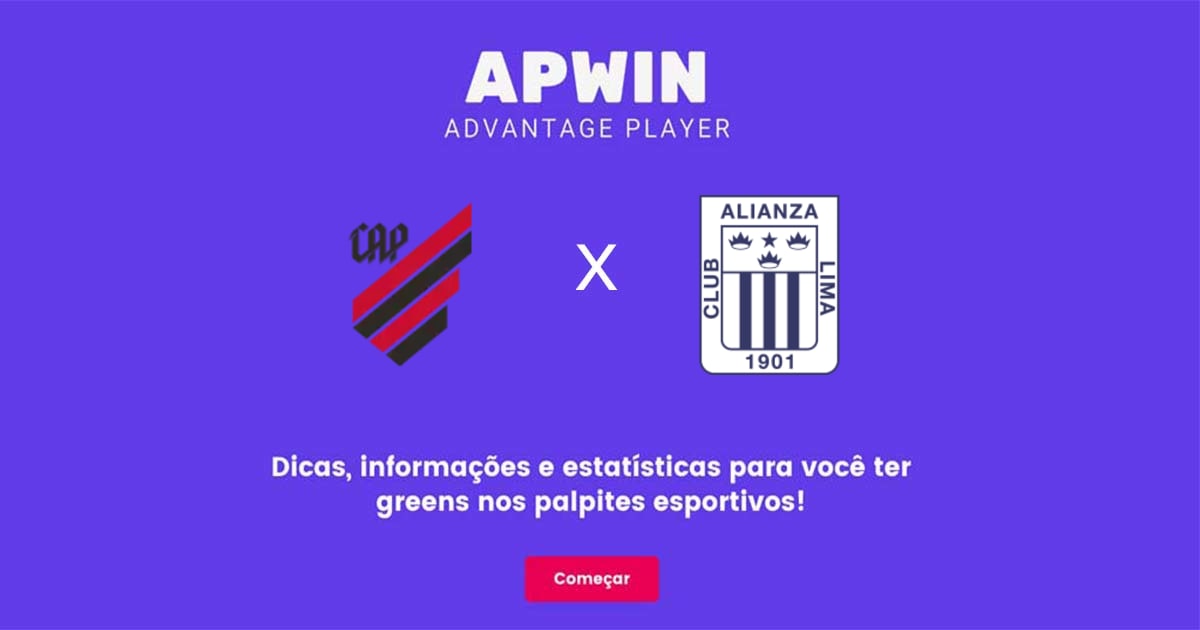 Athletico PR x Alianza Lima Estat&iacute;sticas | 27/06/2023 | APWin