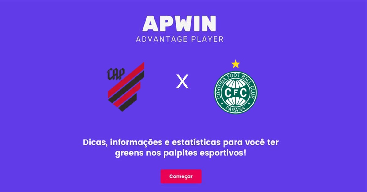 Athletico PR x Coritiba Estatísticas | 16/10/2022 | APWin