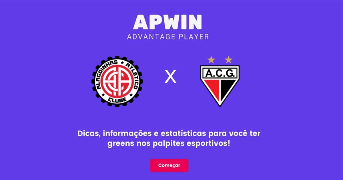 Atl&eacute;tico Alagoinhas x Atl&eacute;tico GO Estat&iacute;sticas | 01/03/2023 | APWin