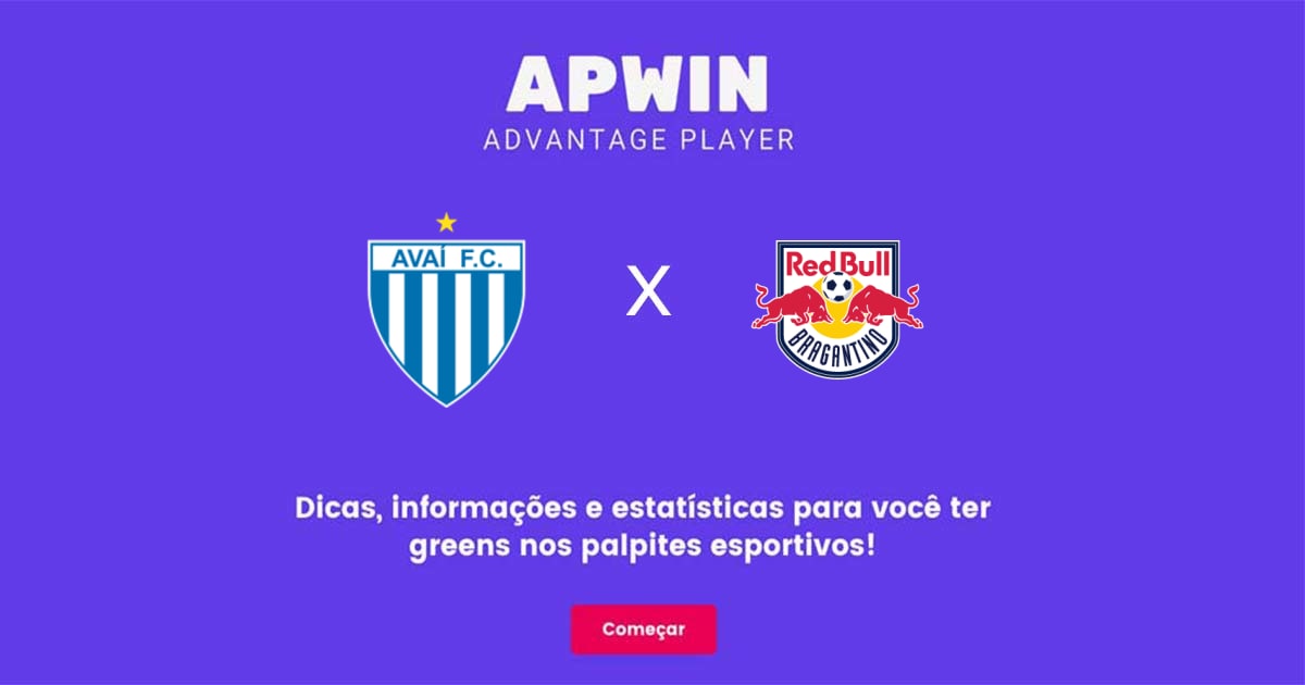 Ava&iacute; x RB Bragantino Estat&iacute;sticas | 02/11/2022 | APWin