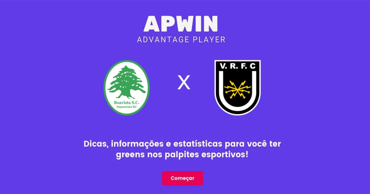 Boavista x Volta Redonda Estatísticas | 09/03/2023 | APWin