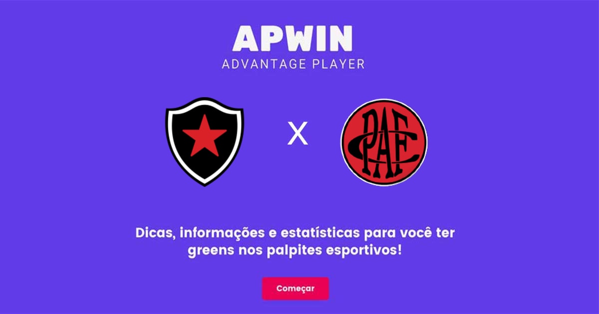 Botafogo PB x Pouso Alegre Estat&iacute;sticas | 20/05/2023 | APWin