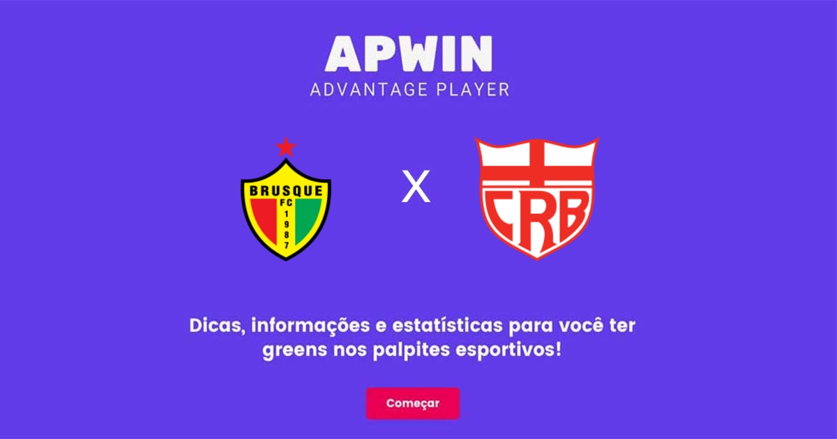 Brusque x CRB Estat&iacute;sticas | 25/10/2022 | APWin