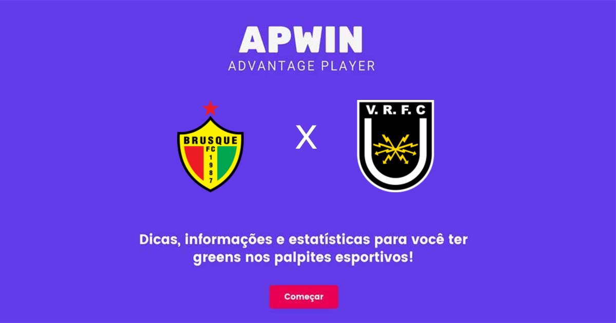 Brusque x Volta Redonda Estat&iacute;sticas | 14/05/2023 | APWin