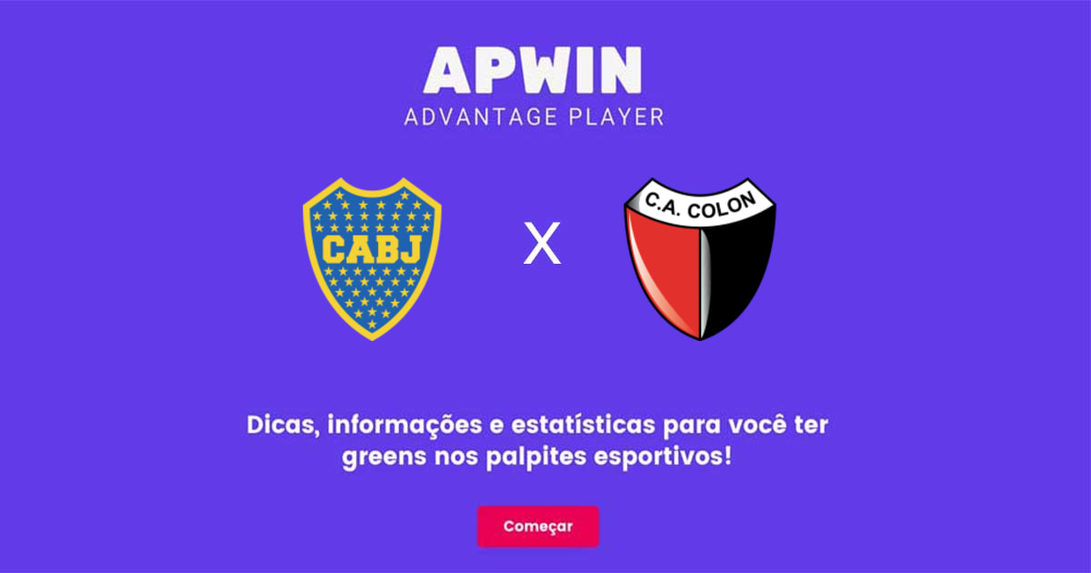 Boca Juniors x Col&oacute;n Estat&iacute;sticas | 09/04/2023 | APWin