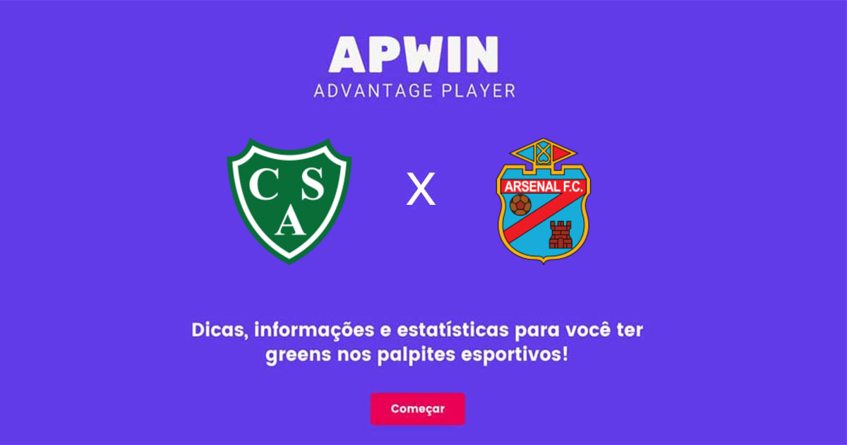 Sarmiento x Arsenal de Sarandí Estatísticas | 17/04/2023 | APWin