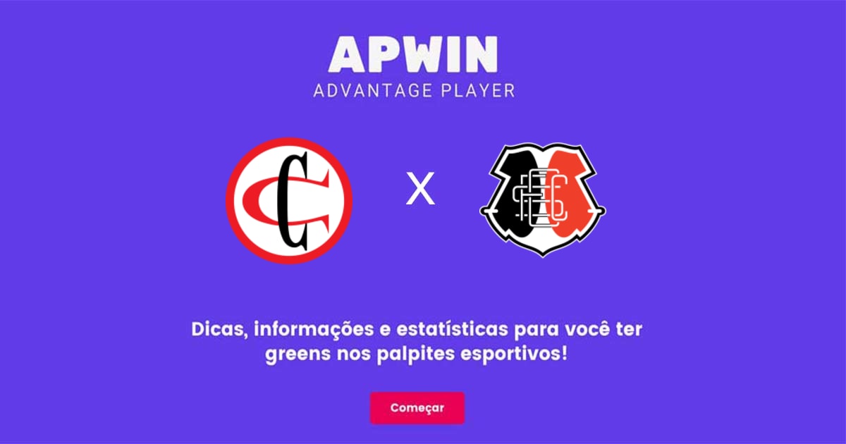 Campinense x Santa Cruz: Estat&iacute;sticas - 10/07/2023 | APWin