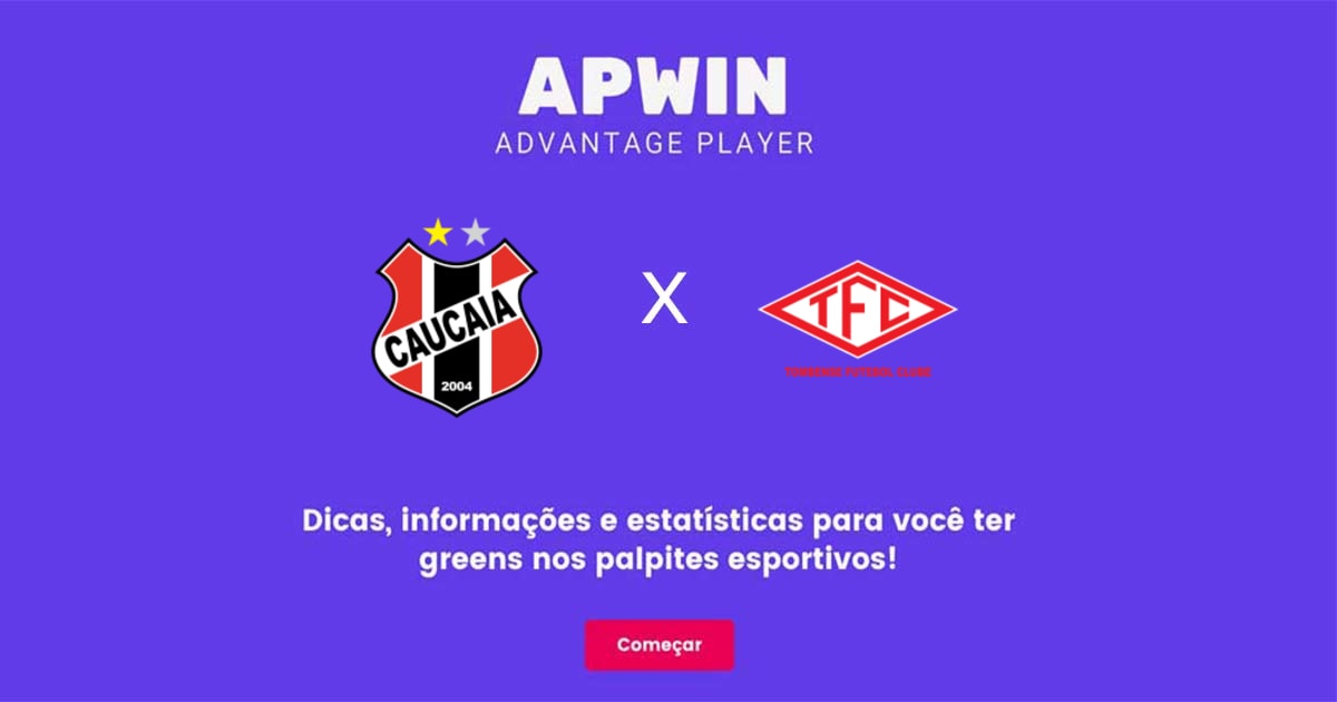 Caucaia x Tombense Estat&iacute;sticas | 22/02/2023 | APWin