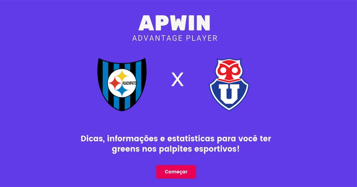 Huachipato x Universidad Chile: Estatísticas - 08/07/2023 | APWin