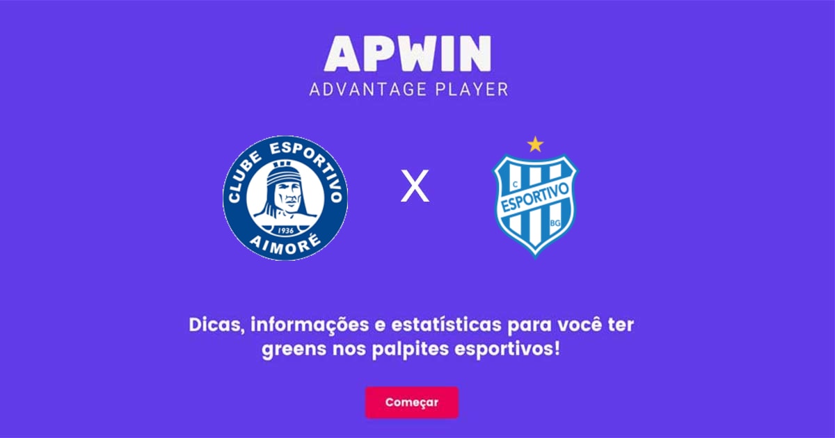 Aimoré x Esportivo Estatísticas | 26/01/2023 | APWin