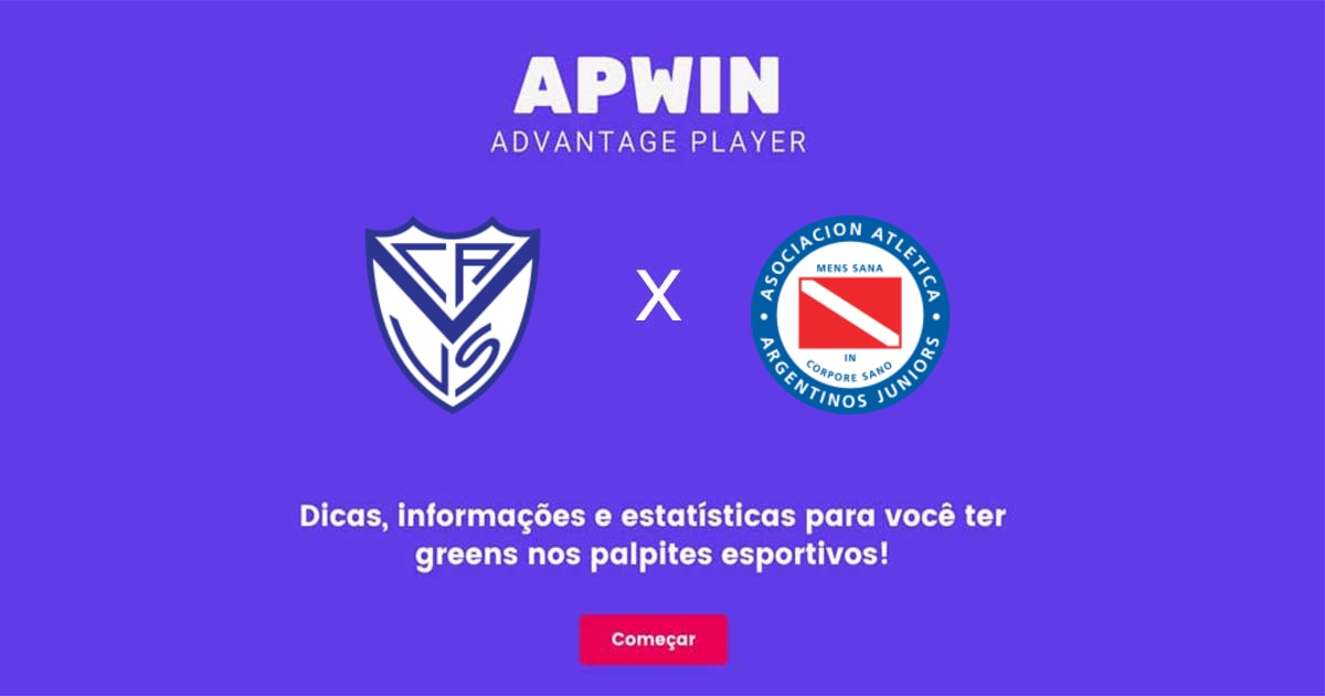 Vélez Sarsfield x Argentinos Juniors Estatísticas | 12/06/2023 | APWin
