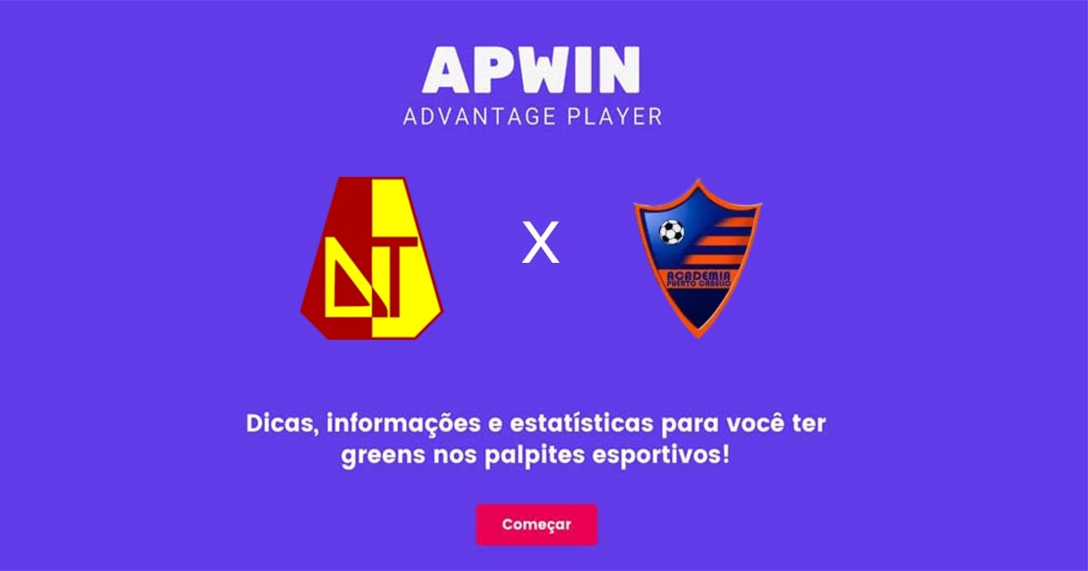 Deportes Tolima x Academia Puerto Cabello Estat&iacute;sticas | 27/06/2023 | APWin